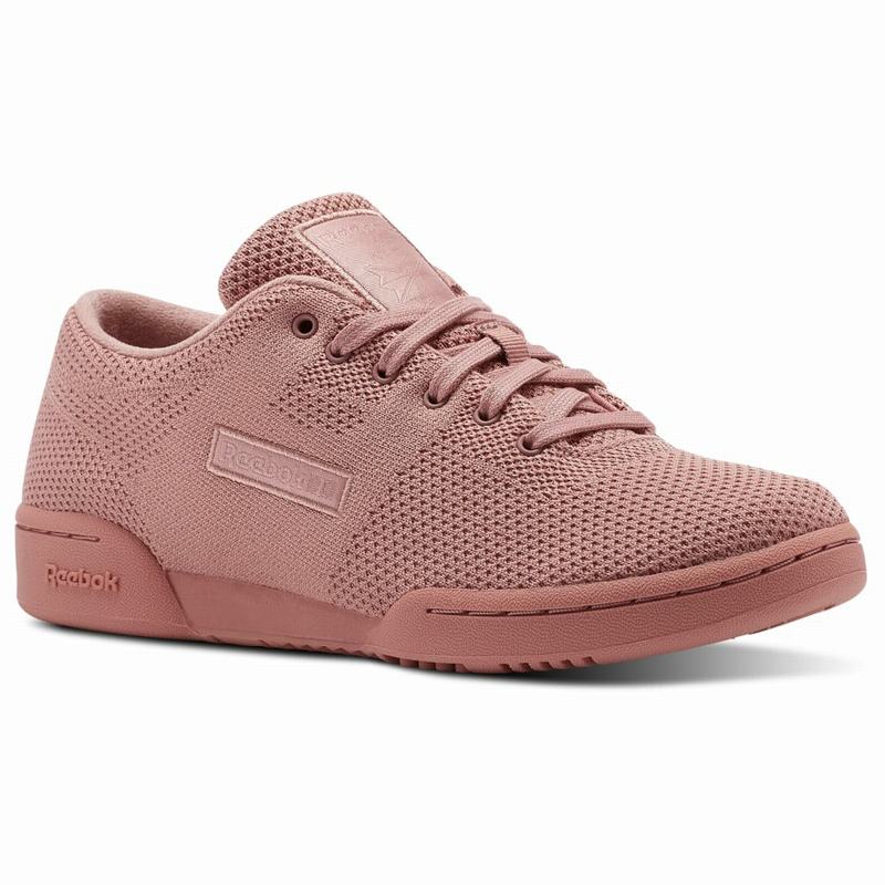 Reebok Workout Clean Ultraknit Tenisky Damske - Ruzove/Biele PX4050JL